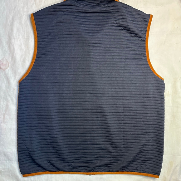 NWOT Men’s Large Reg LL Bean Airlight Sleeveless Vest Full Zip Navy Blue - Picture 7 of 8